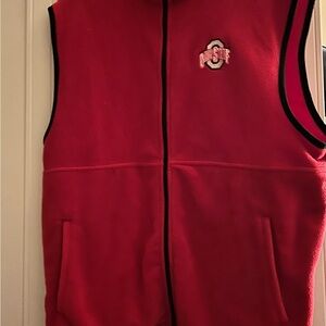 Red Fleece Vest
